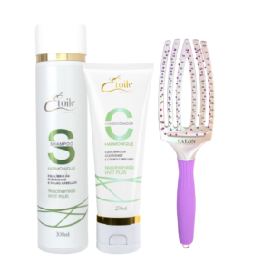 Kit Shampoo + Condicionador Harmonique + Escova Sortida