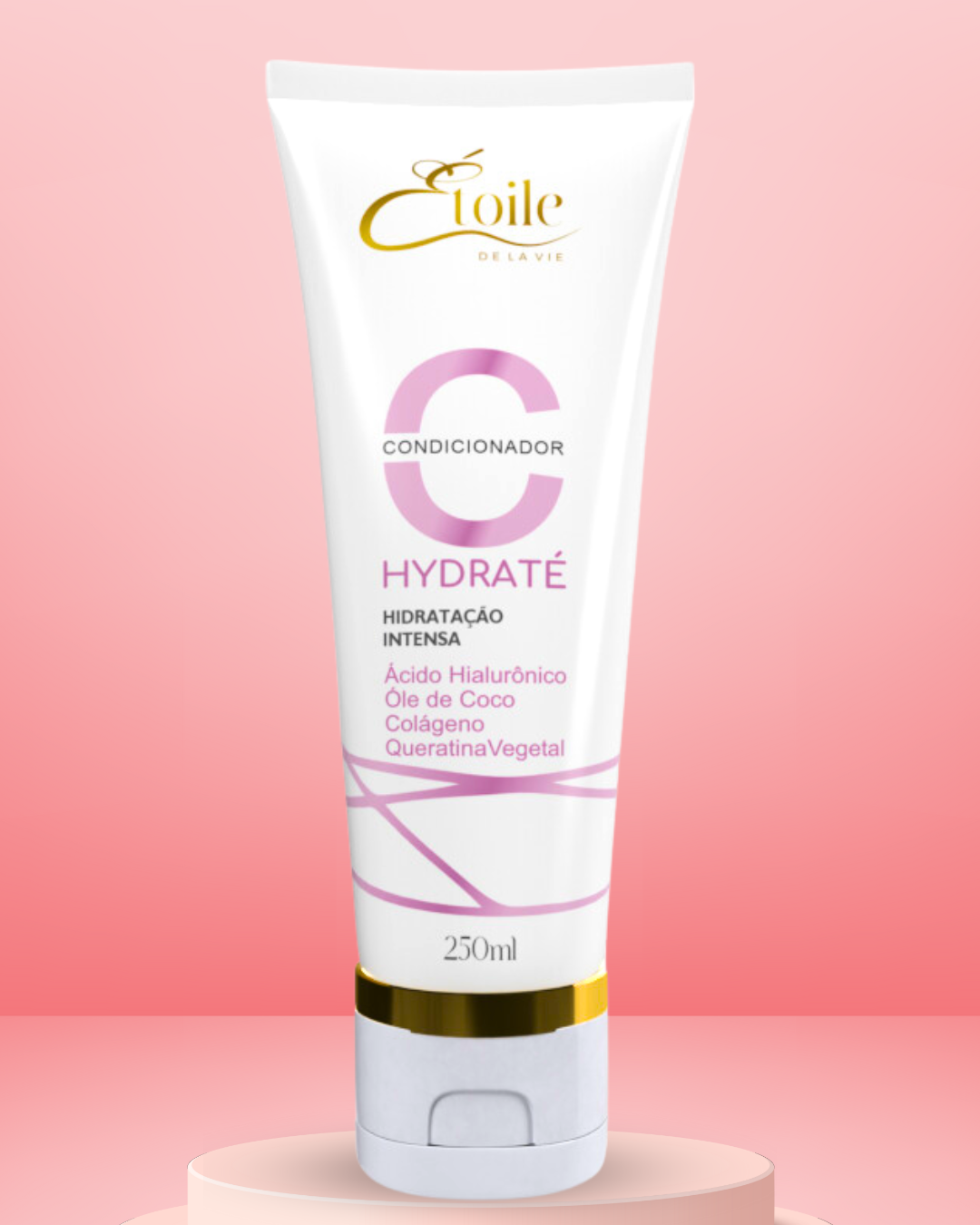 Kit - Shampoo Hydraté 300ml + Condicionador Hydraté 300ml+ Escova Sortida - Imagem 2